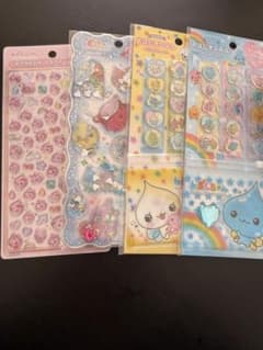 ボンボンドロップシール　おはじきシール4枚セットのサムネイル