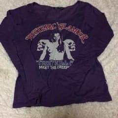 ヒステリックグラマー パープル長袖Tシャツのサムネイル
