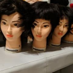 8体〜９体カットウィッグ　美容師　国家試験のサムネイル