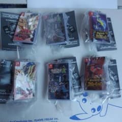 ポケットモンスター ゲームパッケージ風 アクリルキーホルダー 4種 6個 