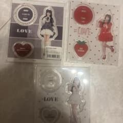 ち*ー様 =LOVE 音嶋莉沙 アクリルスタンド 3点セットのサムネイル