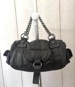 Thomas Wilde ブラックレザーバッグ　美品 Thomas Wilde ブラックレザーバッグ 美品 - メルカリ