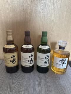サントリー ウイスキー 4本セット 山崎12年 山崎 白州 響 - メルカリ