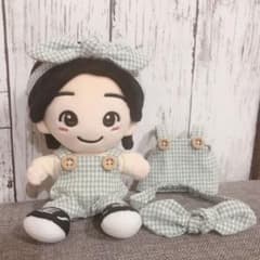 かずかず様専用　ちびぬい服　くすみグリーンのサムネイル