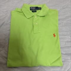 POLO RALPH LAUREN ポロシャツ ライムグリーン 刺繍のサムネイル