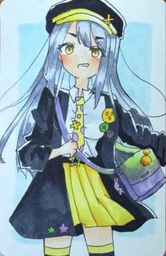 手描きイラスト オリジナルキャラクターのサムネイル