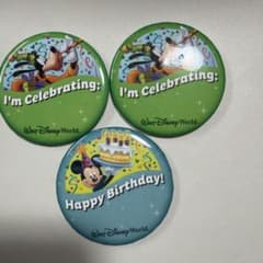Walt Disney World ピンバッジ 3個セット - メルカリ