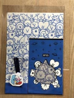 BT21 포장 선물 가방 세트 블루