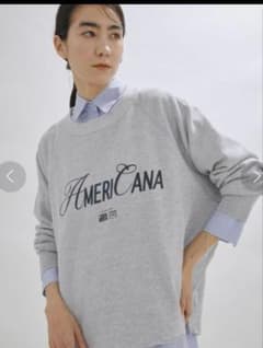 Americana サイドジップロゴスウェット グレー SALON別注 - メルカリ