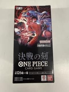 テープ付き ワンピースカード 決戦の刻 1box - メルカリ