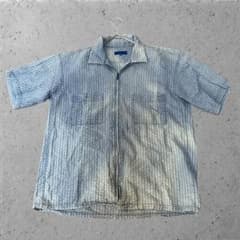 ユナイテッドアローズ BLUE LABEL ジップアップシャツ チェック柄 Lのサムネイル