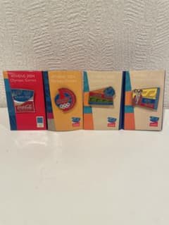 アテネ2004オリンピック ピンバッジ 4個セット - メルカリ