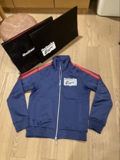 Onitsuka Tiger ネイビー トラックジャケット　ジャージ紙袋のサムネイル