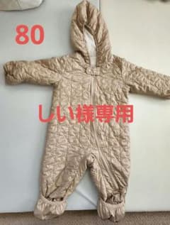 UNIQLO ベビー　80　ウォームパテッドオールインワン　ジャンプスーツのサムネイル