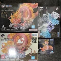이치 반 쿠지 원피스 EX 도전! 百花繚乱鬼ヶ島 피규어 세트