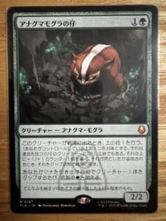 アナグマモグラの仔 | 通常枠 日本語版 | MTG アバター 伝説の少年アン