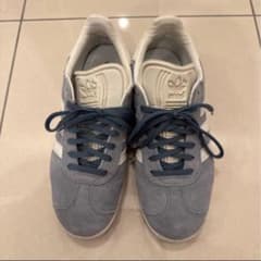 adidas GAZELLE ブルーグレー　スニーカーのサムネイル