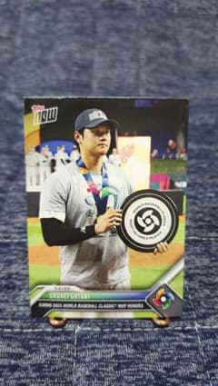 大谷翔平 2023 WBC MVP トレーディングカード - メルカリ