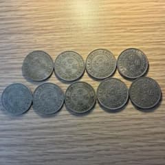 香港 50セント 硬貨 9枚セット1950年代1960年代1970年代 希少 - メルカリ