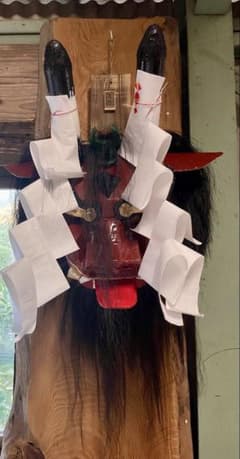 牛鬼　魔除け 新築祝　手作り・新品　伝統品　愛媛県　宇和島　馬の毛 牛鬼 魔除け 正月飾り 新築祝 手作り・新品 伝統品 愛媛県 宇和島