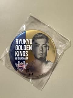 琉球ゴールデンキングス #8 佐土原遼選手缶バッジのサムネイル