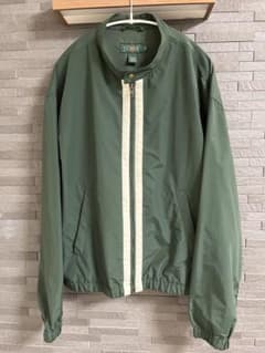 90s J.CREW 巨人タグ ナイロンジャケット M グリーン 短丈のサムネイル