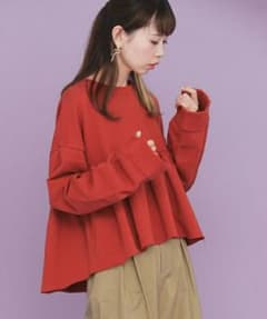 KBF ギャザーカットオフスウェットのサムネイル