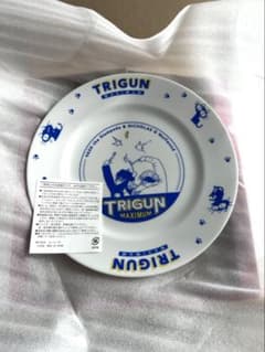 トライガンマキシマム パスタ皿 TRIGUN ヴァッシュ ウルフウッド 希少