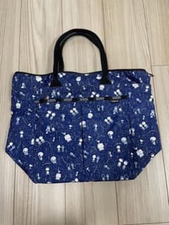 レスポートサック SNOOPY スヌーピー 宇宙柄 ビッグショルダーバッグ 