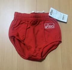 新品 アシックス バレー ブルマ 60サイズ レッドXW-2702 - メルカリ