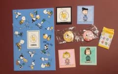 スヌーピー 75周年 缶バッジセット 1960sのサムネイル