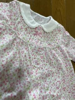 ミキハウス　80cm ロンパース　花柄のサムネイル
