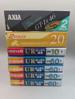 maxell UR 120 & UD I 30 & TDK 120カセットテープ | Shop at Mercari