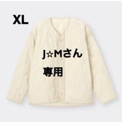 GU キルティングブルゾン　キルティングジャケット　XLのサムネイル