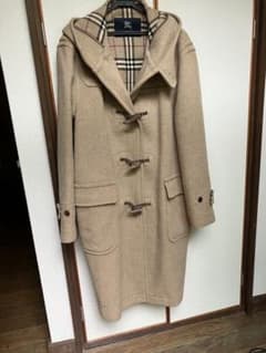 Burberry ダッフルコート ベージュ - メルカリ