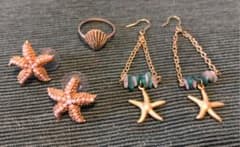 ピアス&リング　　★☆サマーセット☆★のサムネイル