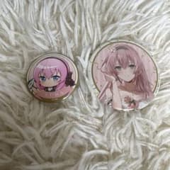 値下げ⭕️初音ミク 16th Birthdayくじ 缶バッチ巡音ルカ - メルカリ