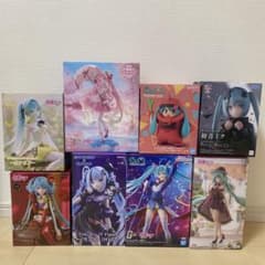 美少女系 初音ミク 雪ミク 桜ミク プライズフィギュア まとめ売り8体 美少女系 初音ミク 雪ミク 桜ミク プライズフィギュア まとめ売り8体