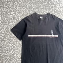 【90年代白タグ、2人乗りバイク】stussyシングルステッチ古着ストリート黒 90年代白タグ、2人乗りバイク】stussyシングルステッチ古着