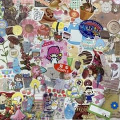 大量 フレークシール 100枚 紙モノ 紙もの おすそ分け 1 - メルカリ