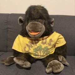 【レトロ】ゴリラ チンパンジー 特大 ぬいぐるみ campUSA アンティーク レトロ】ゴリラ チンパンジー 特大 ぬいぐるみ campUSA アンティーク