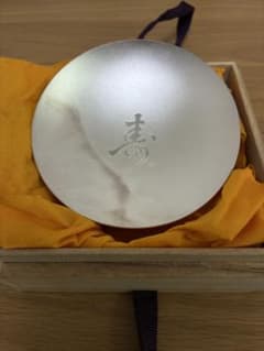銀盃 銀杯 円形皿 純銀81g Yahoo!オークション 69グラム 69g 約 重量 純銀和光 純銀 銀盃 銀杯 - 工芸品