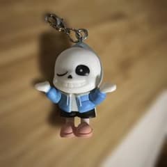 UNDERTALE　サンズ　つまんでつなげてマスコット　ボールチェーン　ガチャのサムネイル