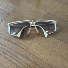Cazal ゴールド スクエアサングラスのサムネイル