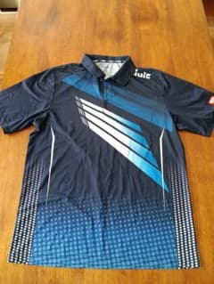 JUIC 卓球 ユニフォーム シャツ ネイビーのサムネイル