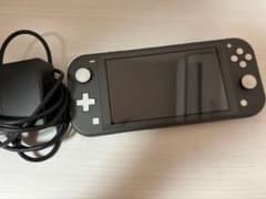 Nintendo Switch Lite 本体 グレー 充電器付き 美品のサムネイル