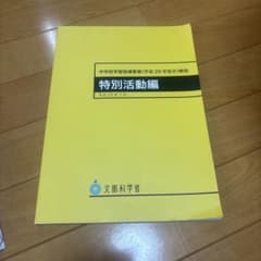 中学校学習指導要領解説 特別活動編 文部科学省のサムネイル