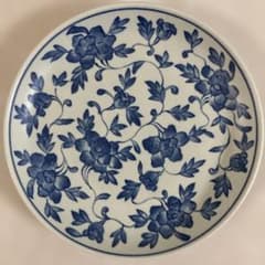 染付 皿 花文様 陶磁器 和食器 たち吉 5枚組のサムネイル
