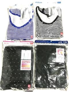 ユニクロ　KIDS インナー　まとめて4枚　新品　★6320b