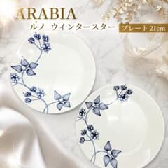 ARABIA ルノ ウィンタースター プレート 21cm 北欧食器 - メルカリ